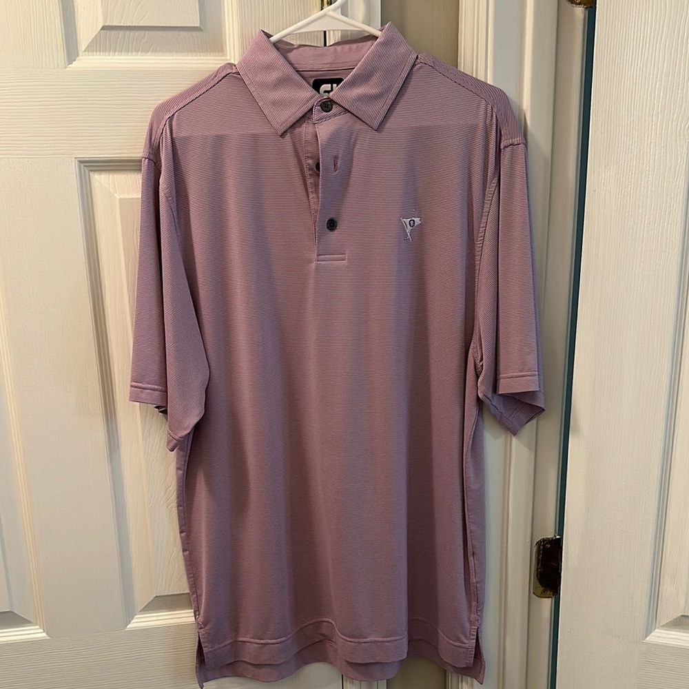 FootJoy Purple Polo Shirt w/ Logo